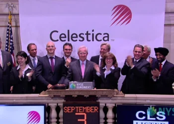Celestica climbs the Canadian tech ranks as stock surges