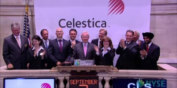 Celestica climbs the Canadian tech ranks as stock surges