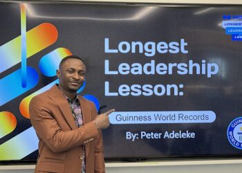 Exclusive Interview: How Nigerian-Canadian Leadership Coach, Peter Adeleke Shattered the Guinness World Record with Longest Leadership Lesson